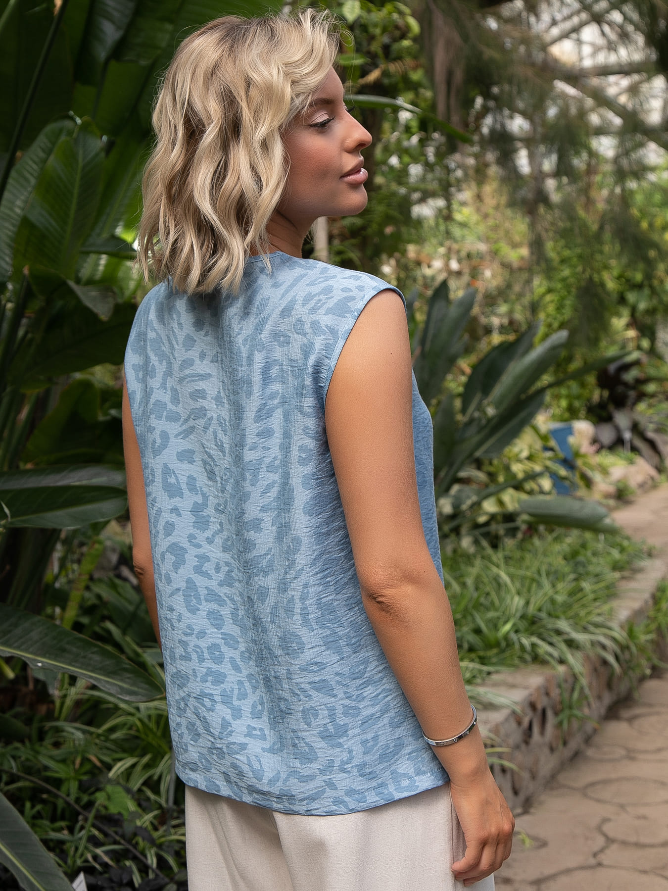 Блуза Влада (джинс) Б15530-1М