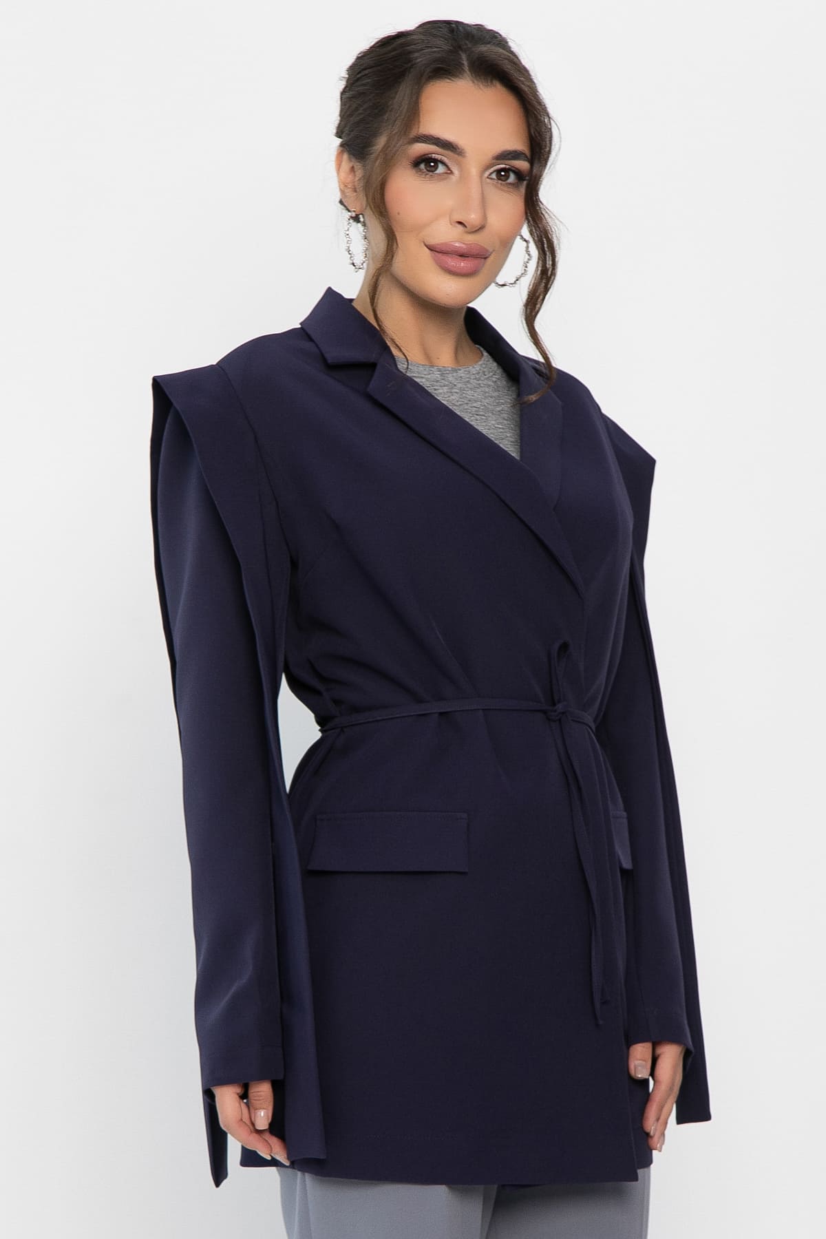 Жакет Лоретта (темно-синий) Б14288-25М