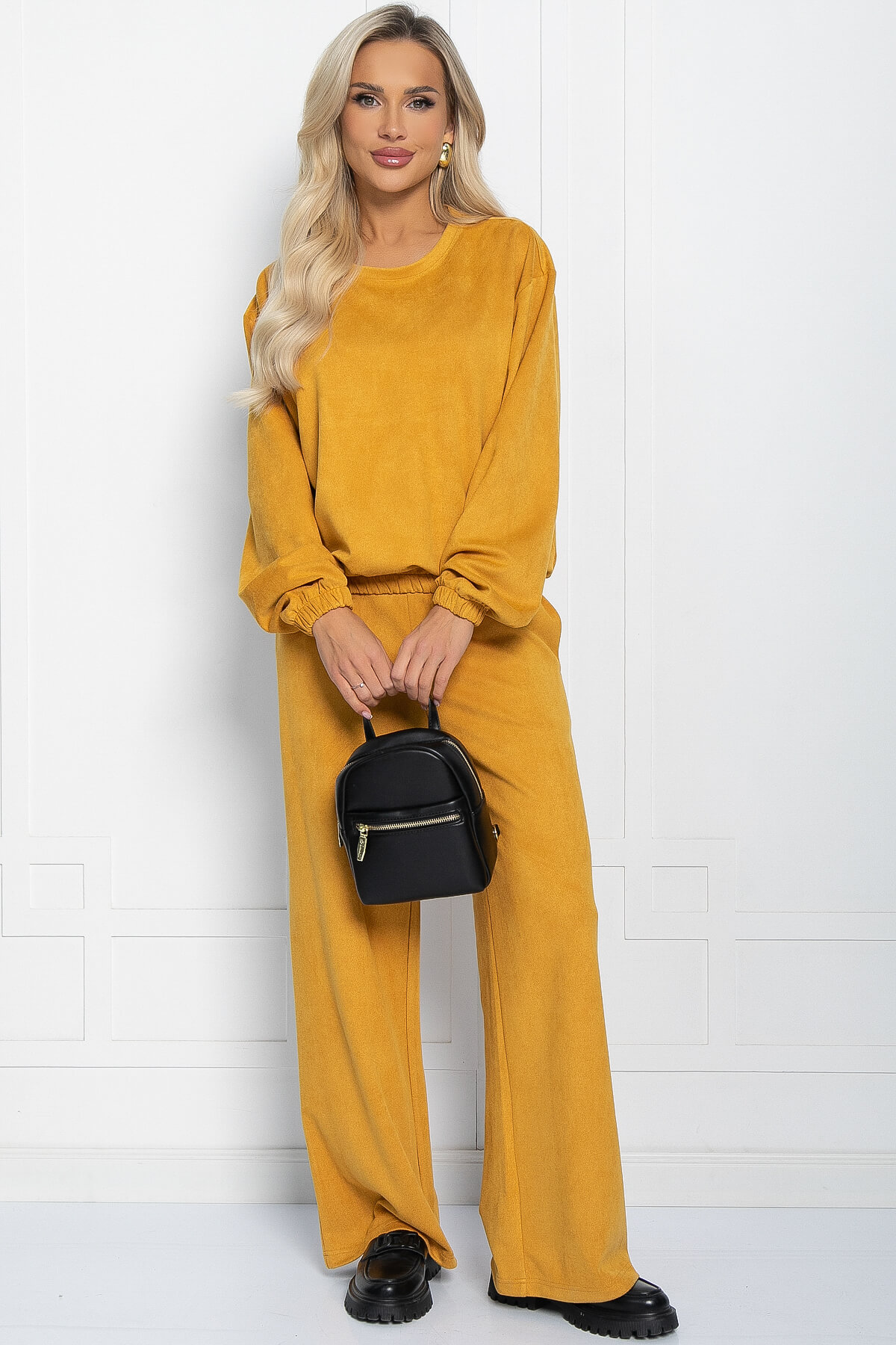 Костюм Бэрри (горчица) К11581