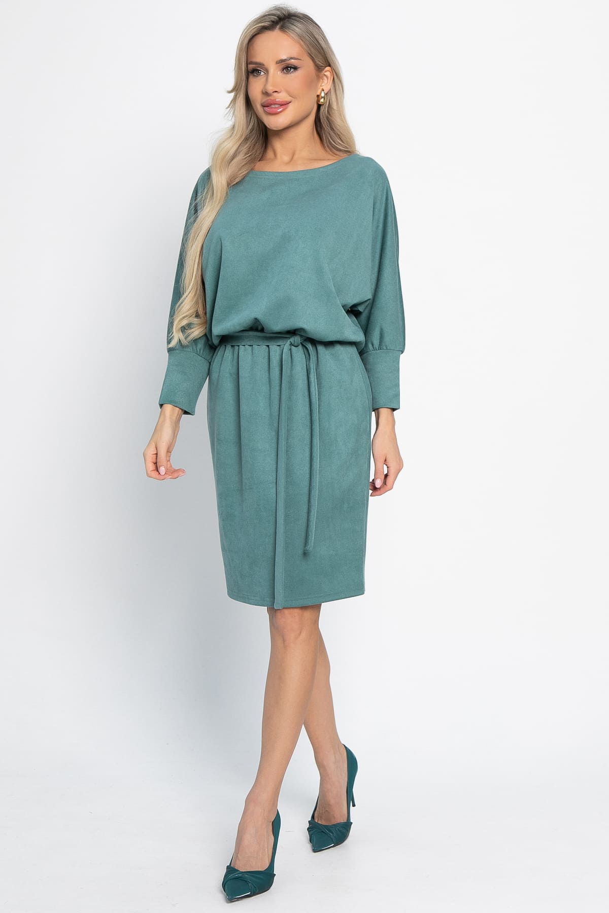 Платье Неслучайная встреча (фисташковое) П15095-19М