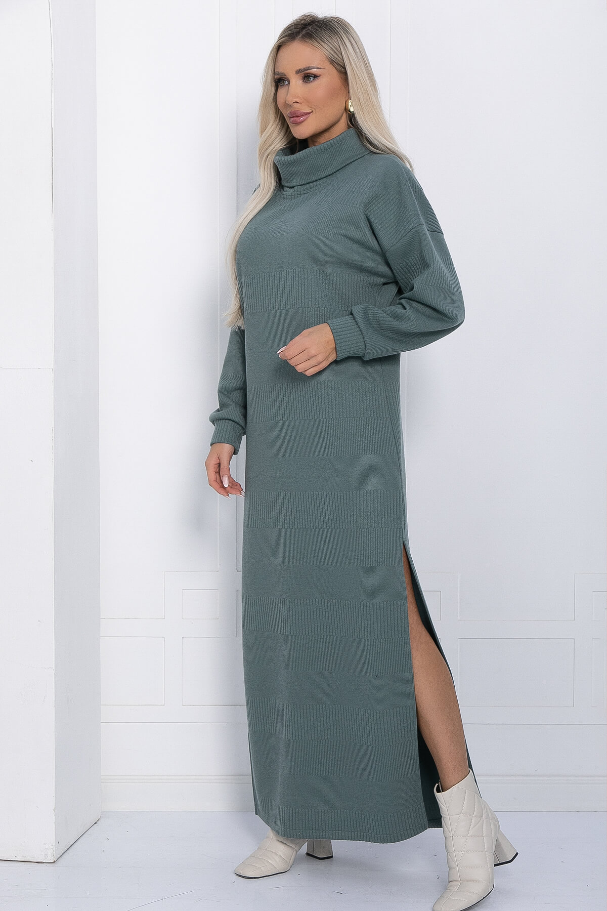 Платье Неаполь макси (мята) П12278-12