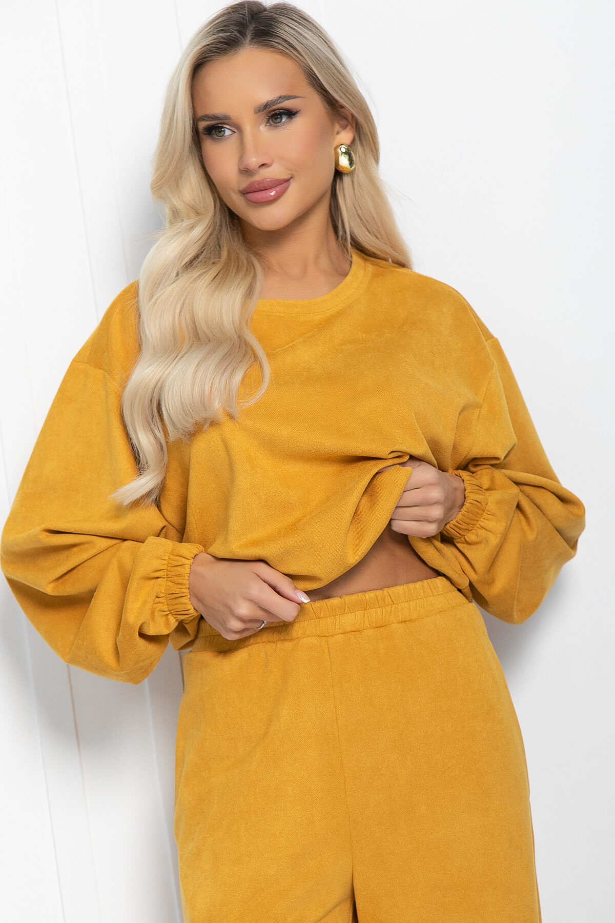 Костюм Бэрри (горчица) К11581