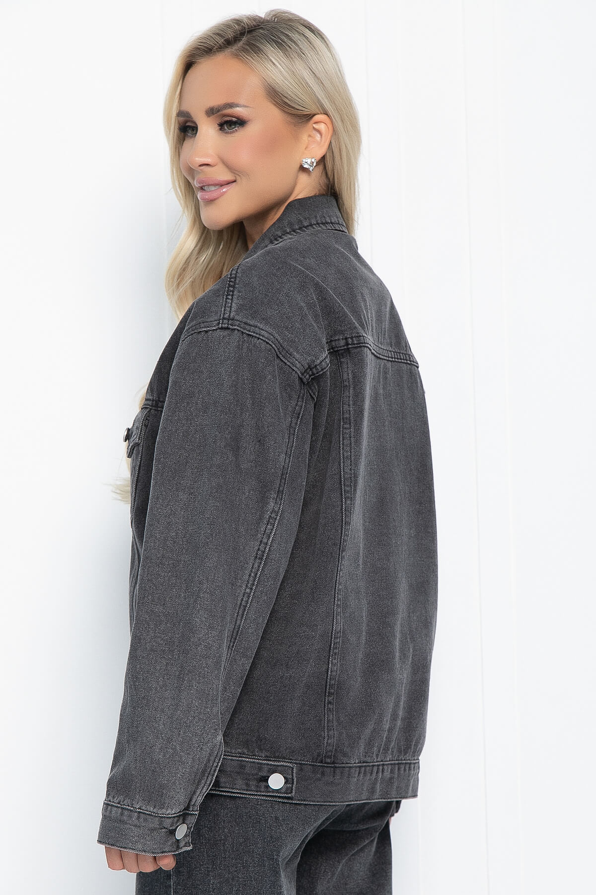 Жакет джинсовый Оклахома (серый) Б11178