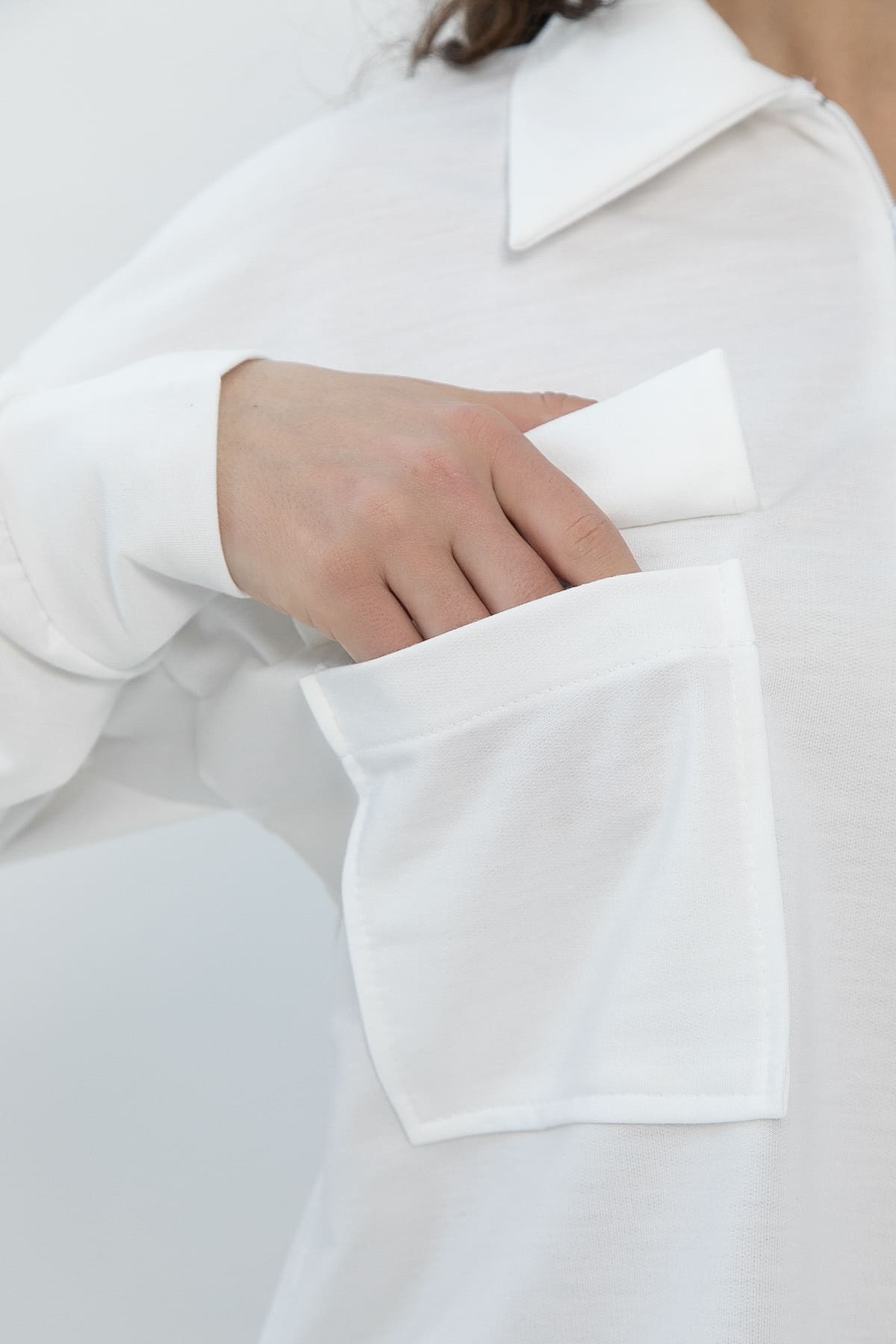 Поло рубашка Алькор (белая) Б13256-10М