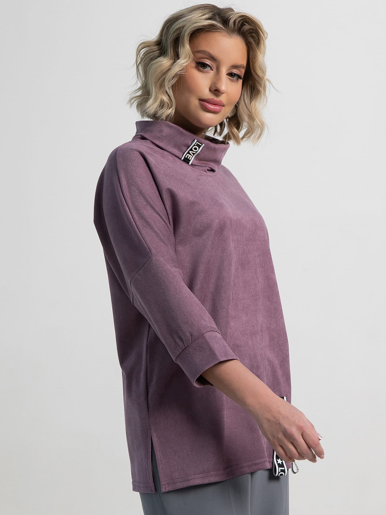 Джемпер Темп города (лиловый) Б15141-4М