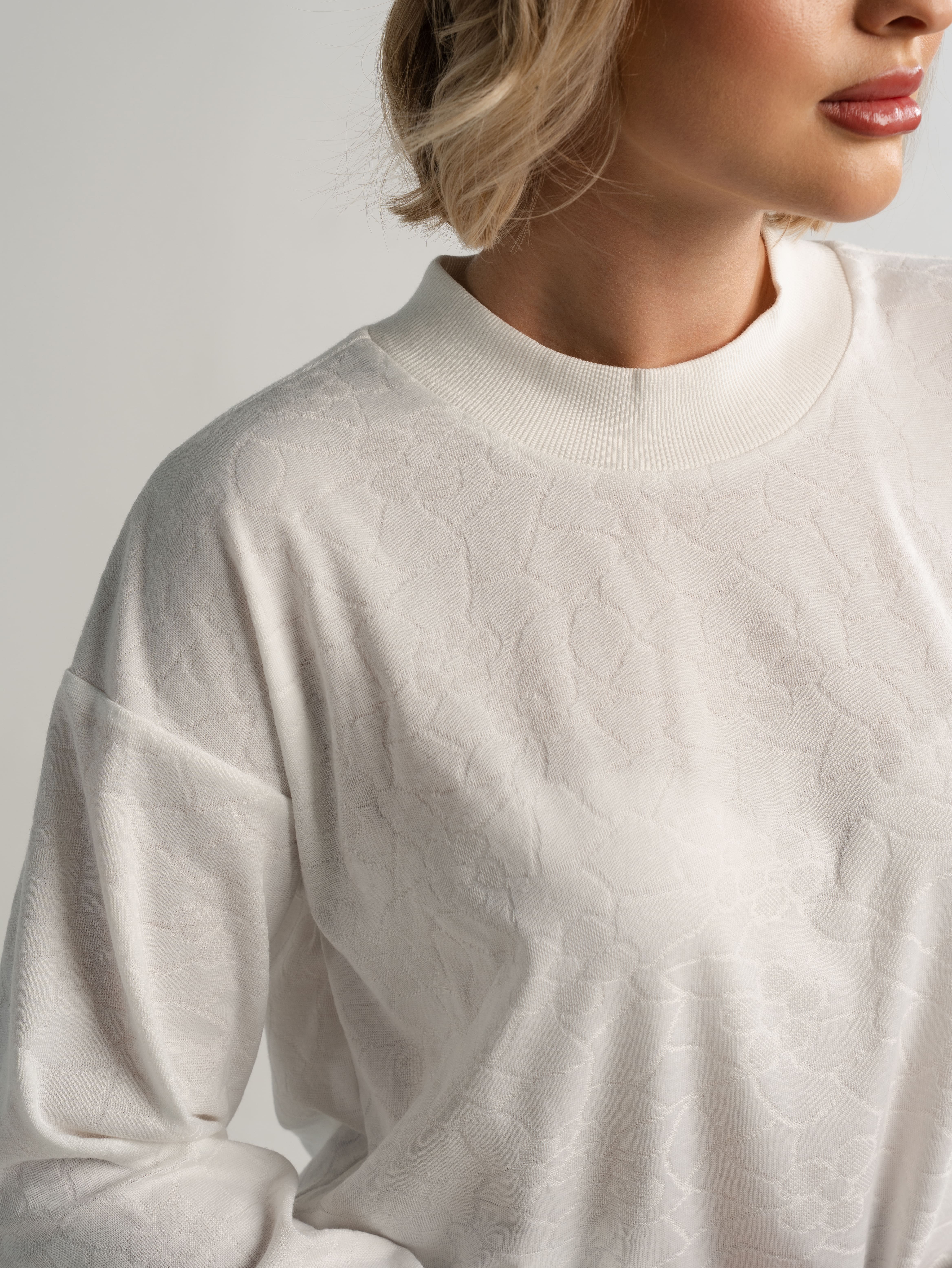 Джемпер Безмятежность (белый) Б14934-3М