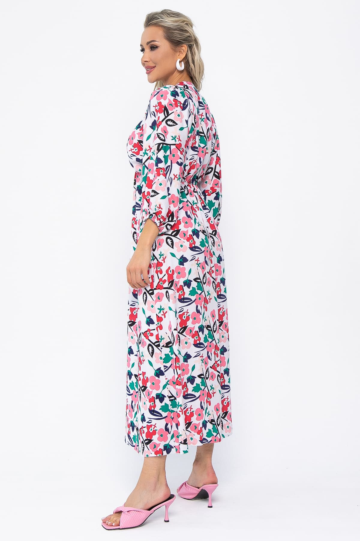 Платье Неповторимая (белое) П13642-33М