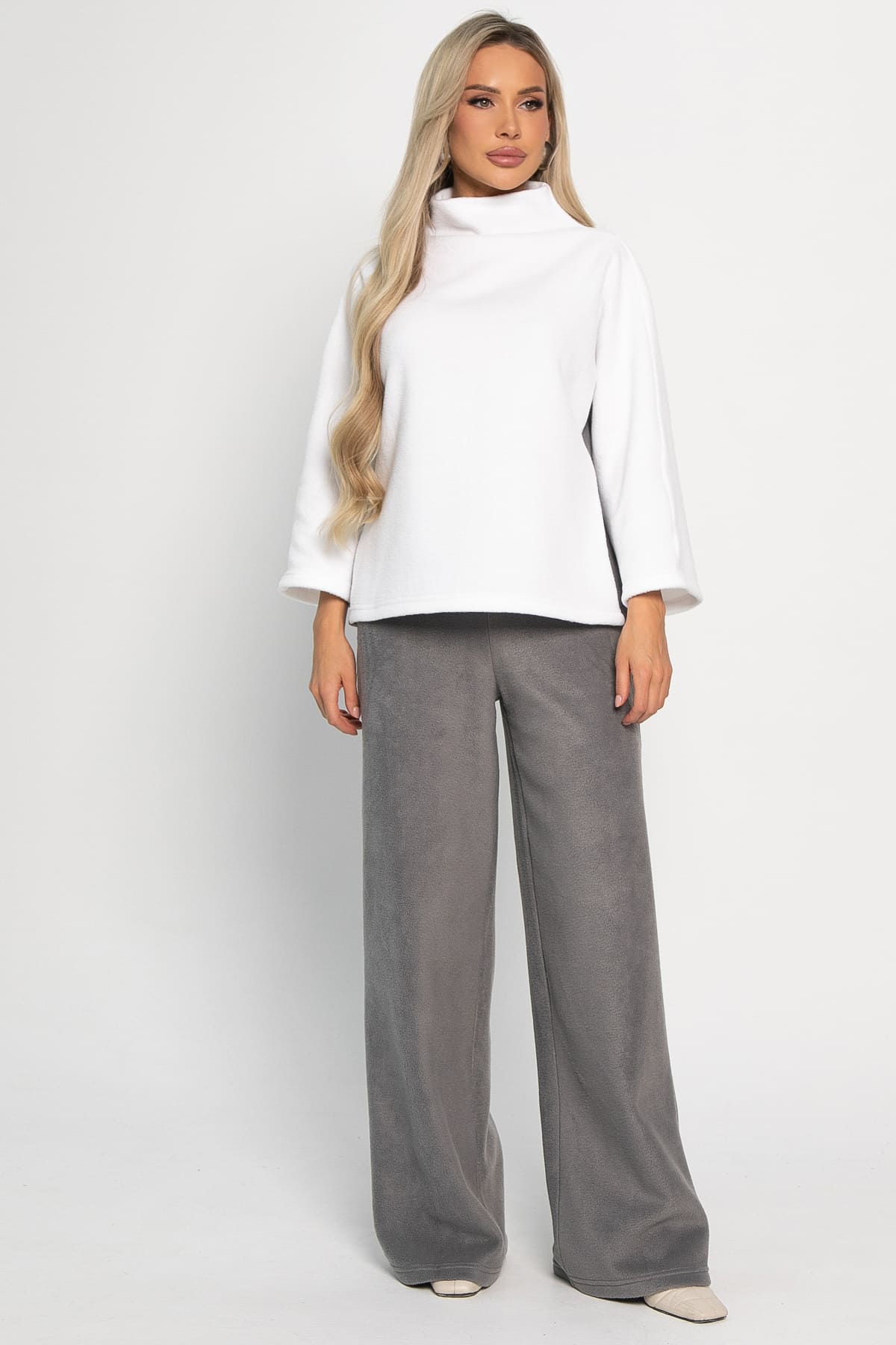 Костюм флисовый Дыхание зимы (белый) К14944-10М