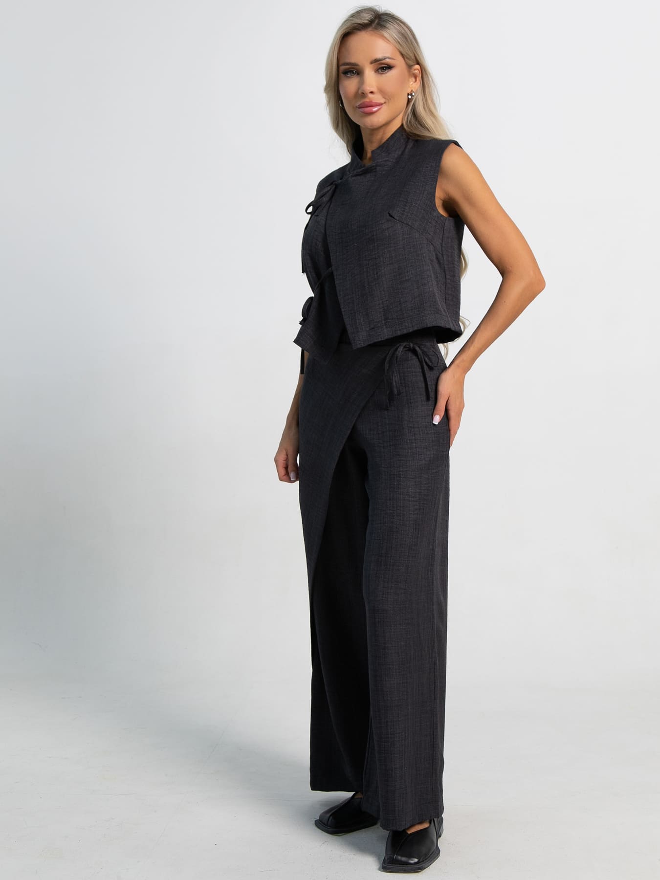 Костюм Обворожительный образ (темно-серый) К15426-10М