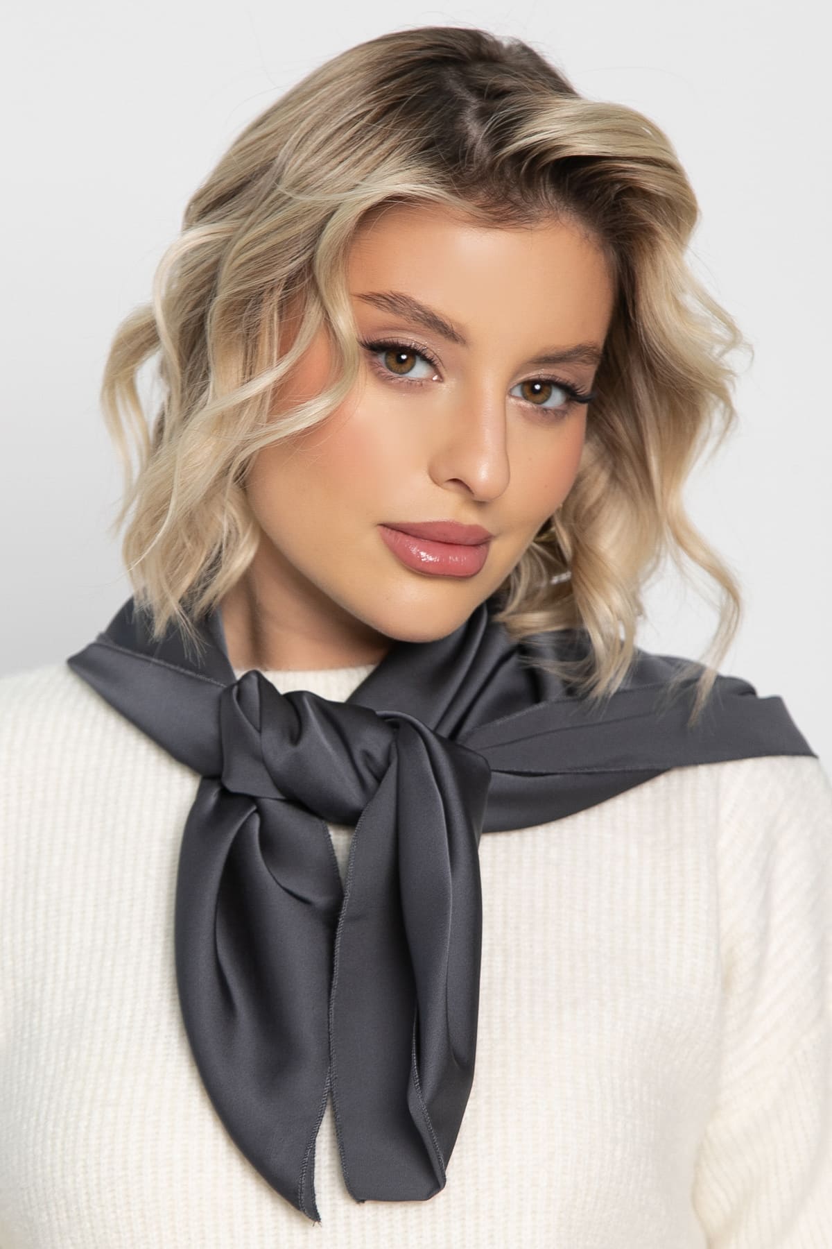 Косынка с завязками (графит) КЗВ8-53М