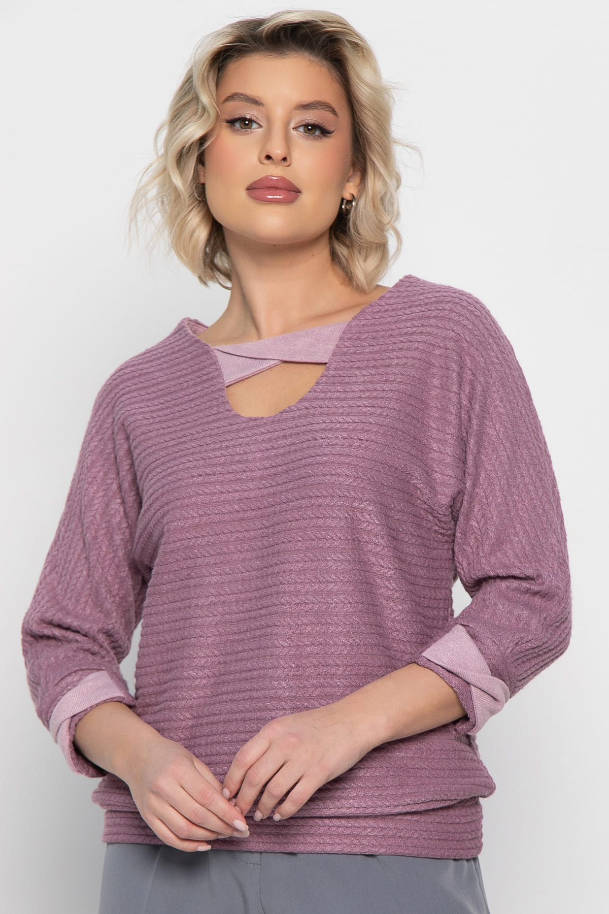 Блуза Ума (розовая) Б14942-50М