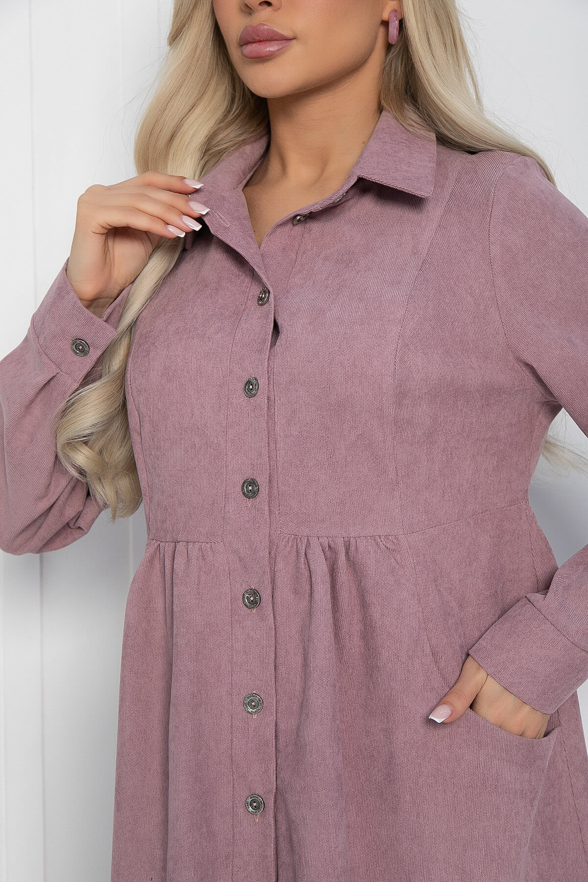 Платье Сабина (нежно-розовое) П12656-4