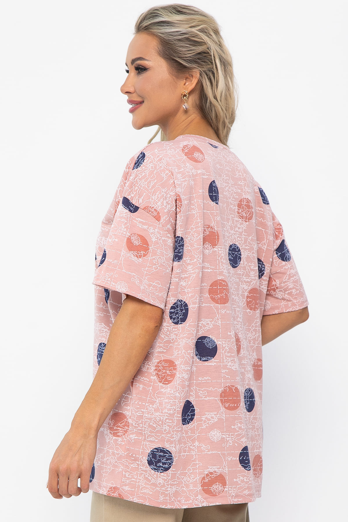 Блуза Тори (нежно-розовая) Б13521-20М