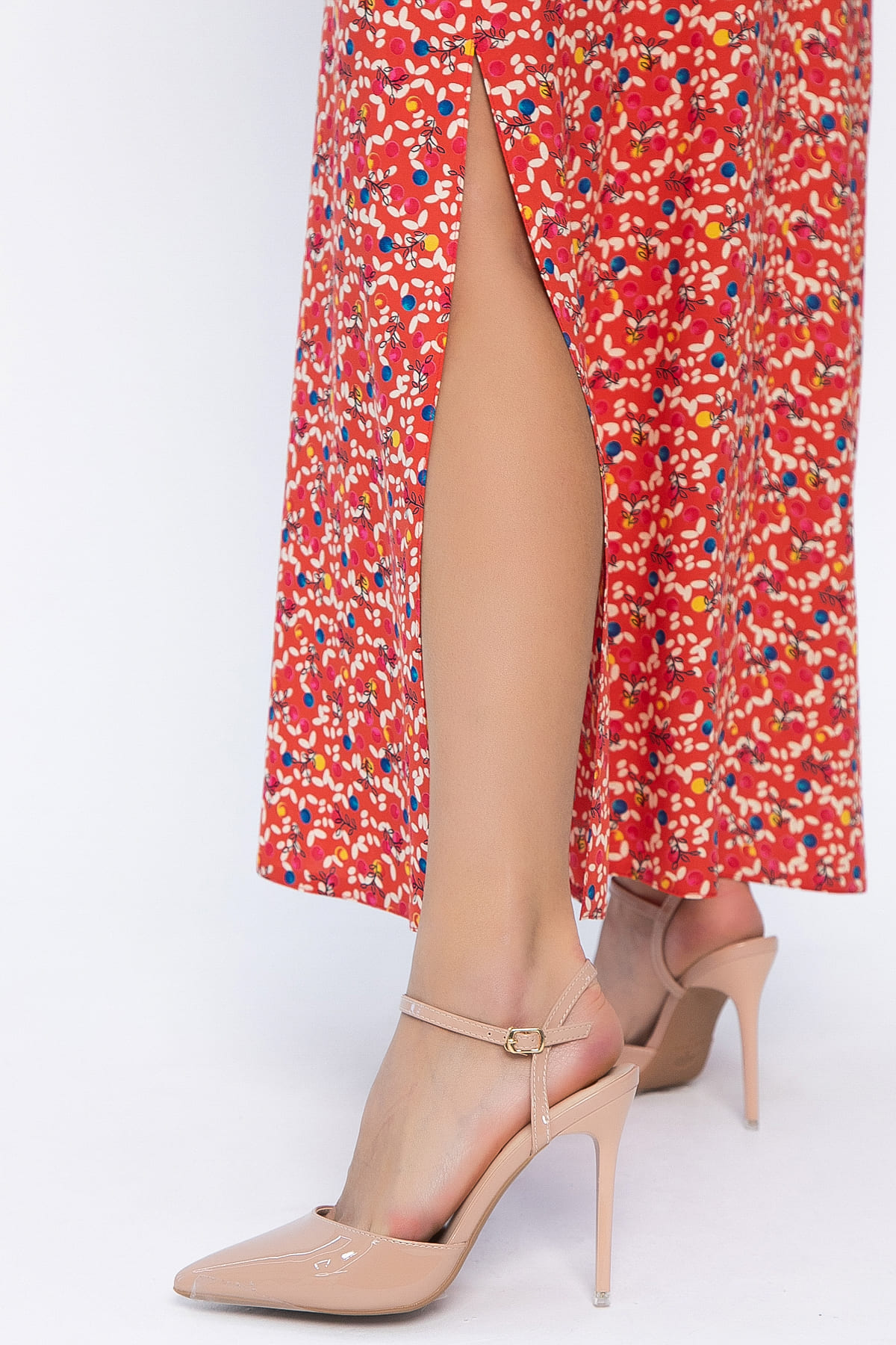 Платье Вечер свиданий (красное) П13829-16М