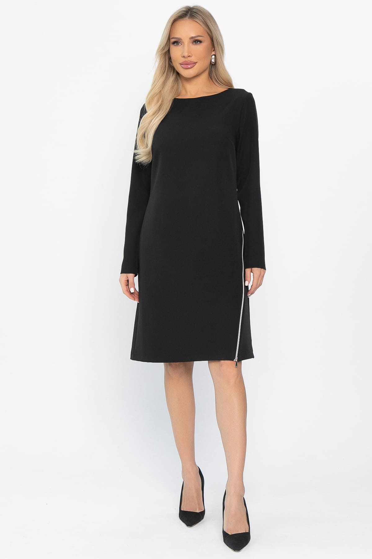 Платье Незнакомка (черное) П14517-30М