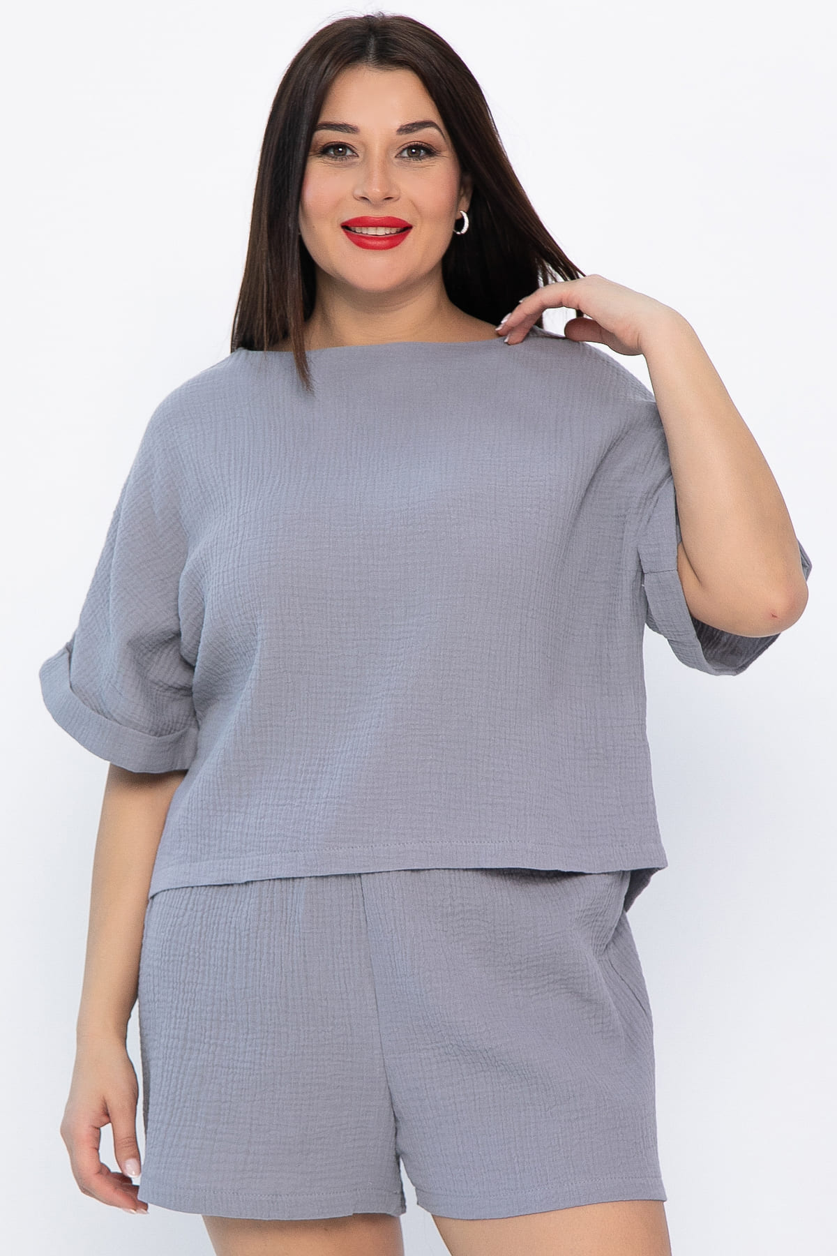 Комплект для дома Муслин (серый) К14579-52М