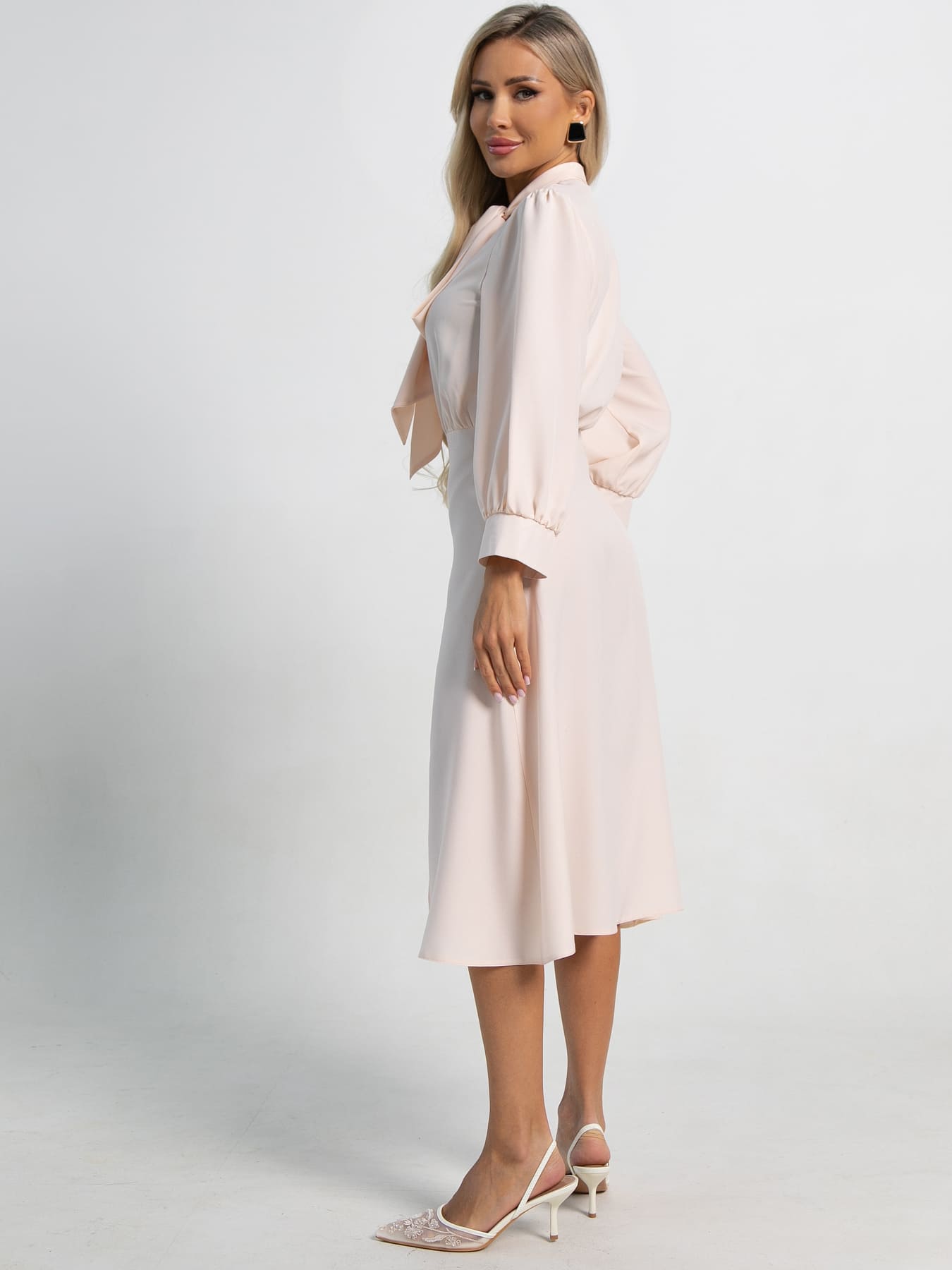 Платье Берта (бежевое) П15495-33М