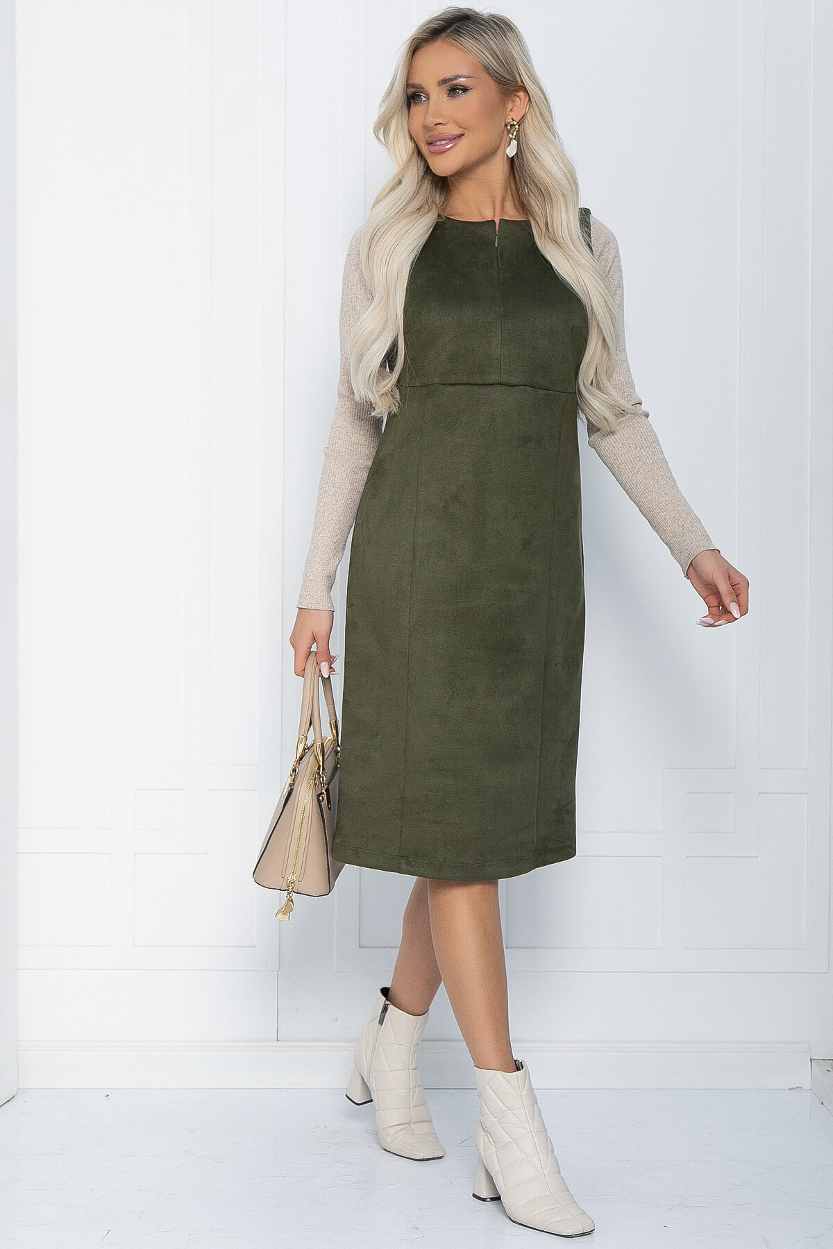 Сарафан Калатея (хаки) П12201-25