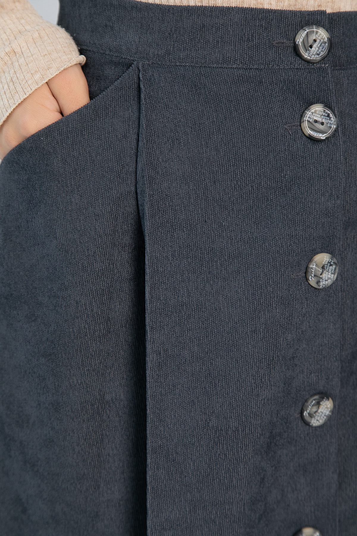 Юбка Севара (графит) Ю14217-10М