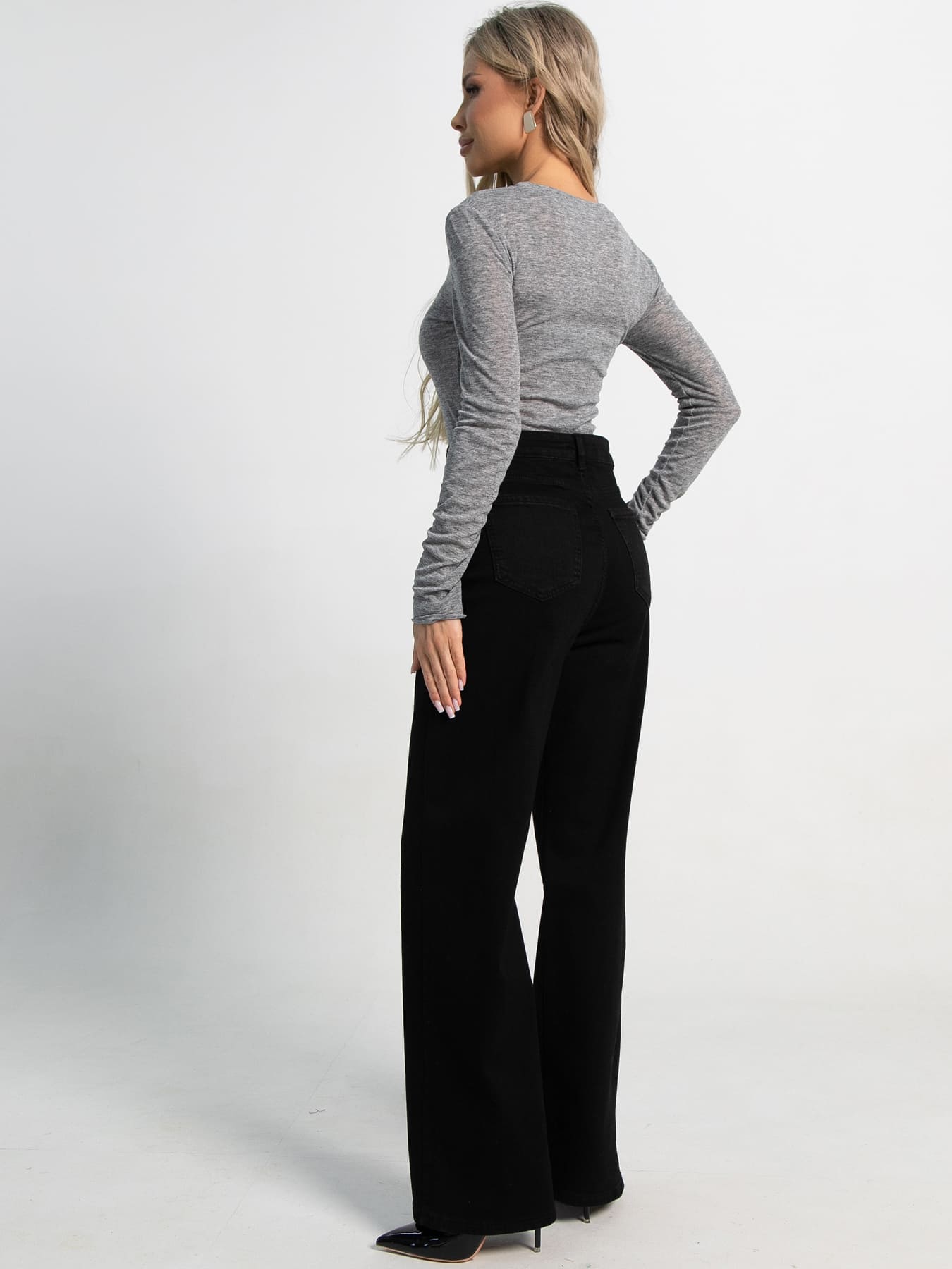 Джинсы Граб (черные) Б15432-12М