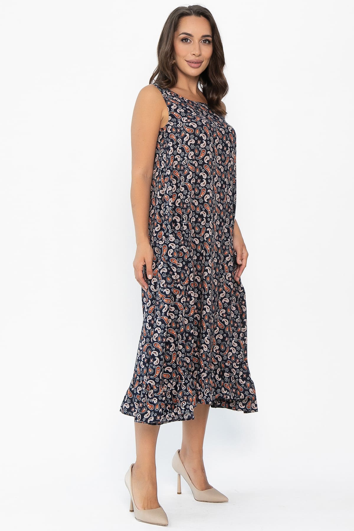 Сарафан Нимфа (синий) П14053-10М