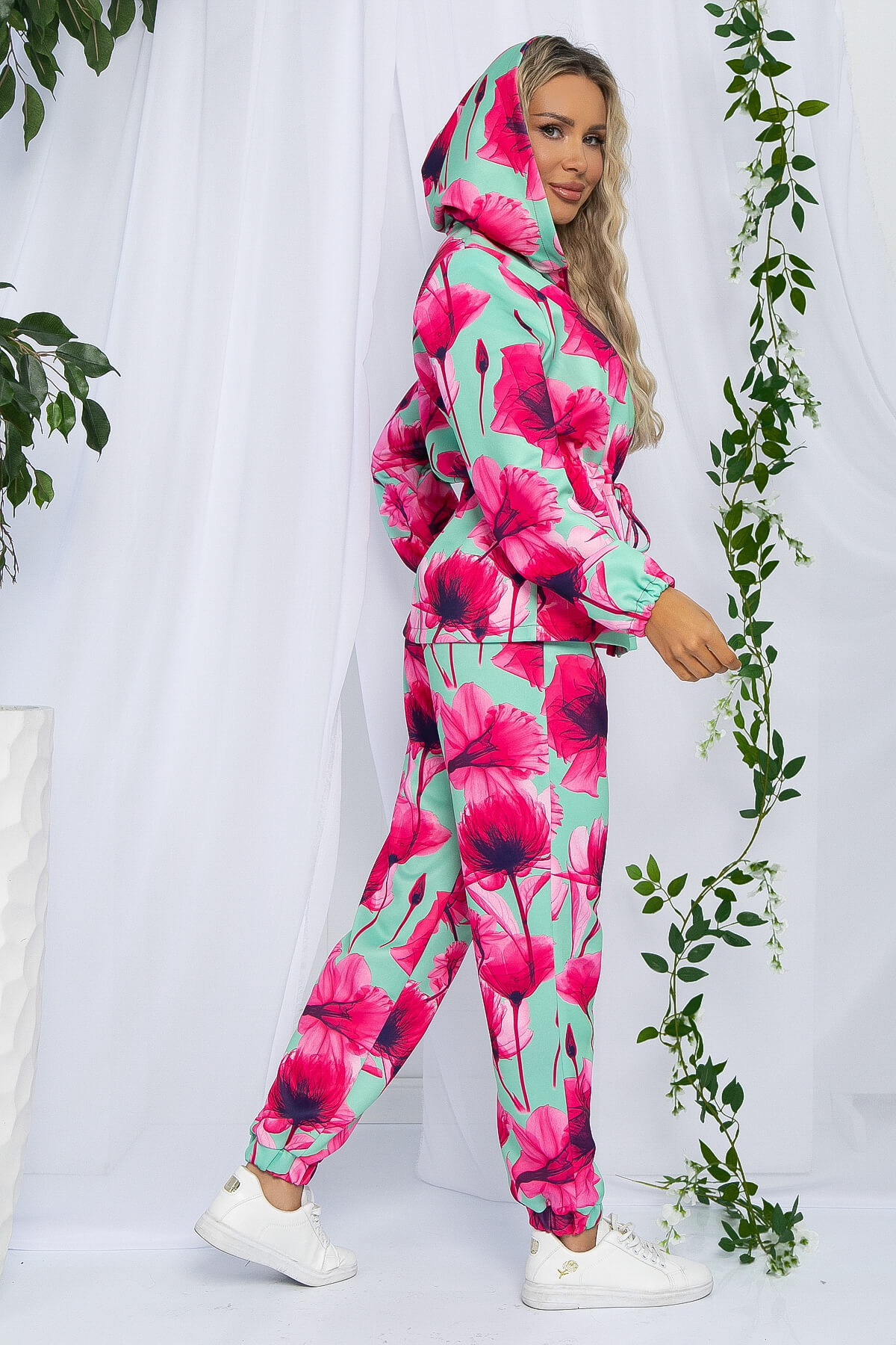 Костюм Бомба стиля (розово-мятный) К13142-6М