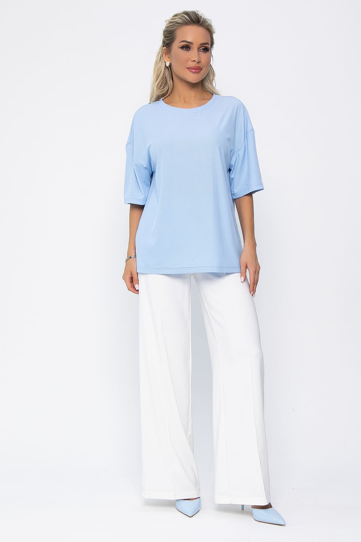 Футболка Аризона (голубая) Б13534-25М