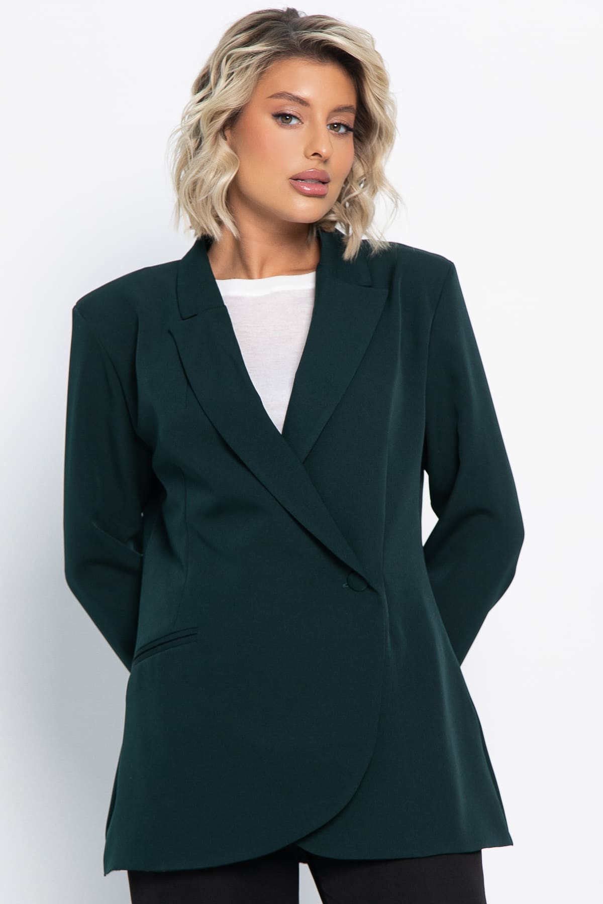 Жакет Вершина успеха (зеленый) Б15061-5М