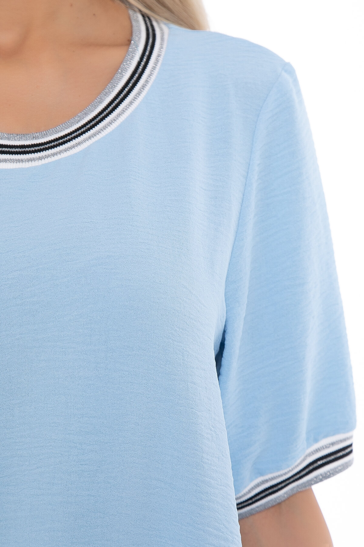 Платье "Рита" (голубое) П8917