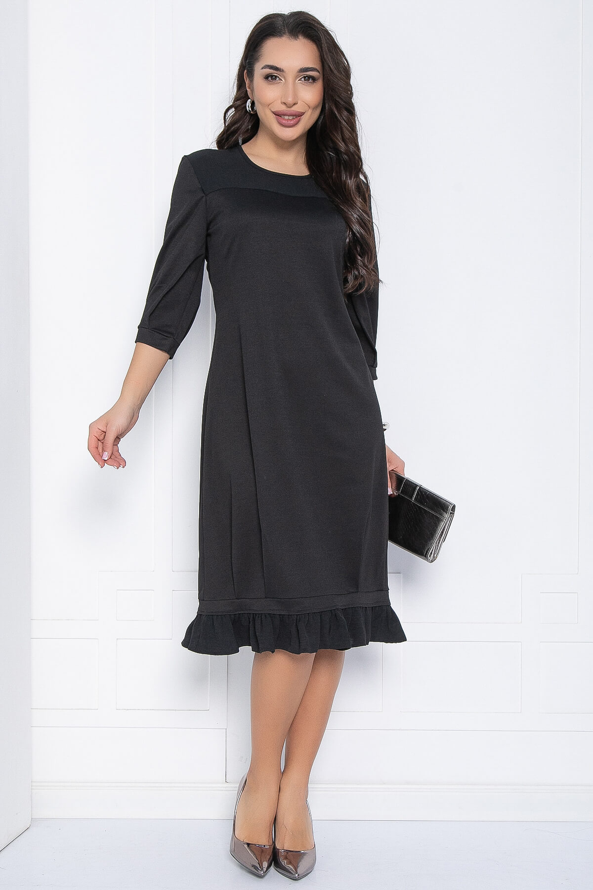 Платье Бостон (черное) П12506-10