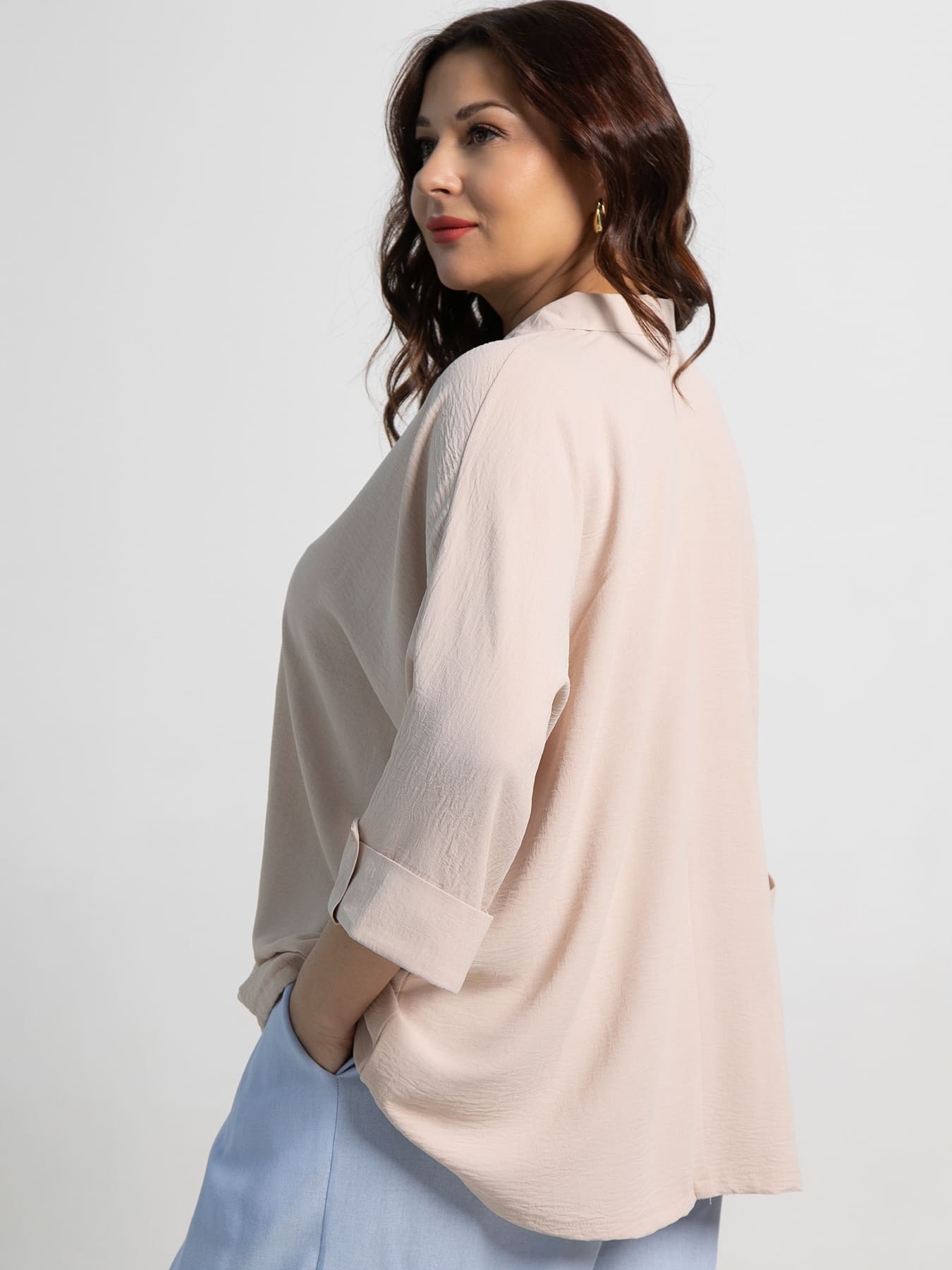 Блуза Серенада (бежевая) Б15554-24М