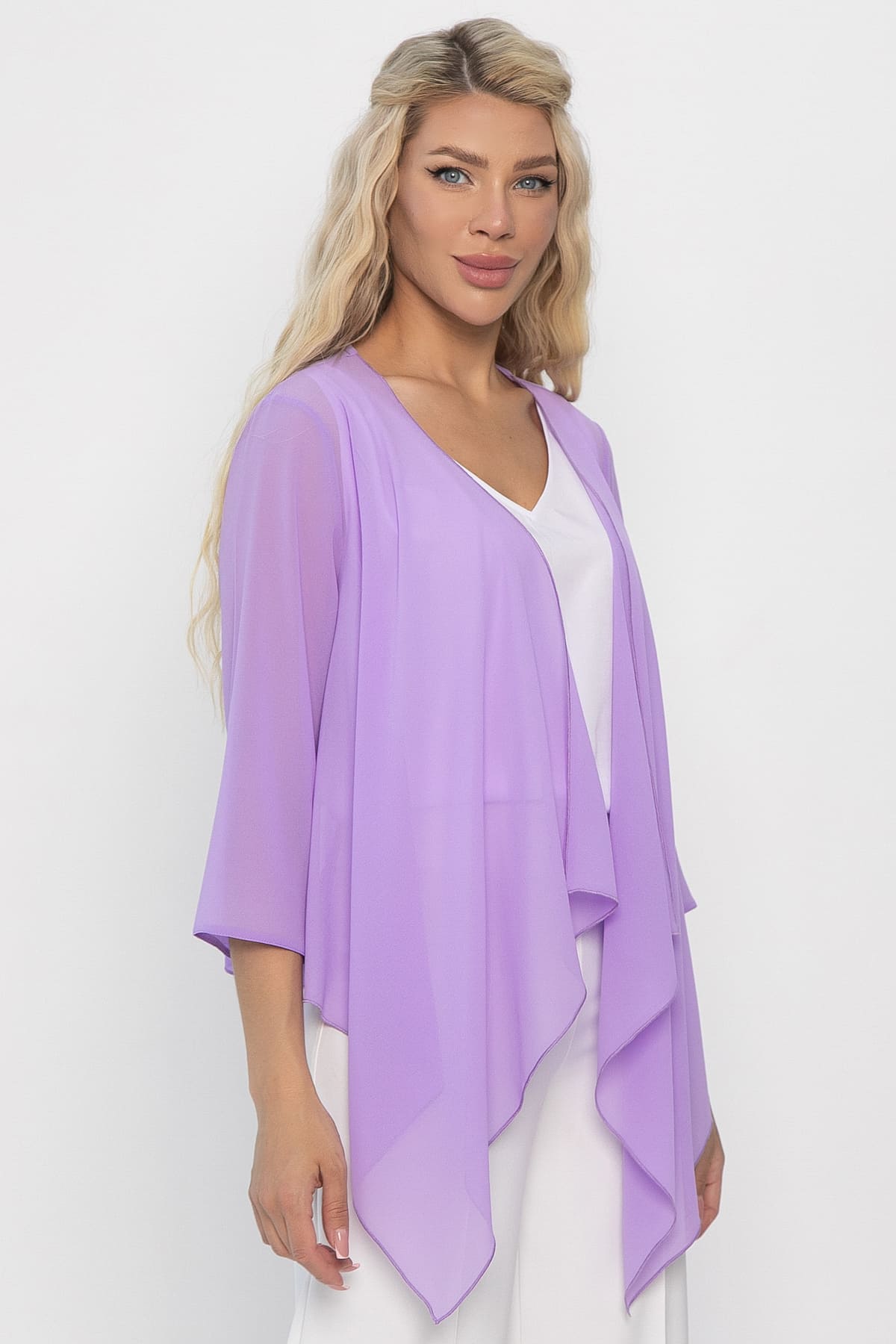 Кардиган Сирена (сиреневый) Б13777-16М