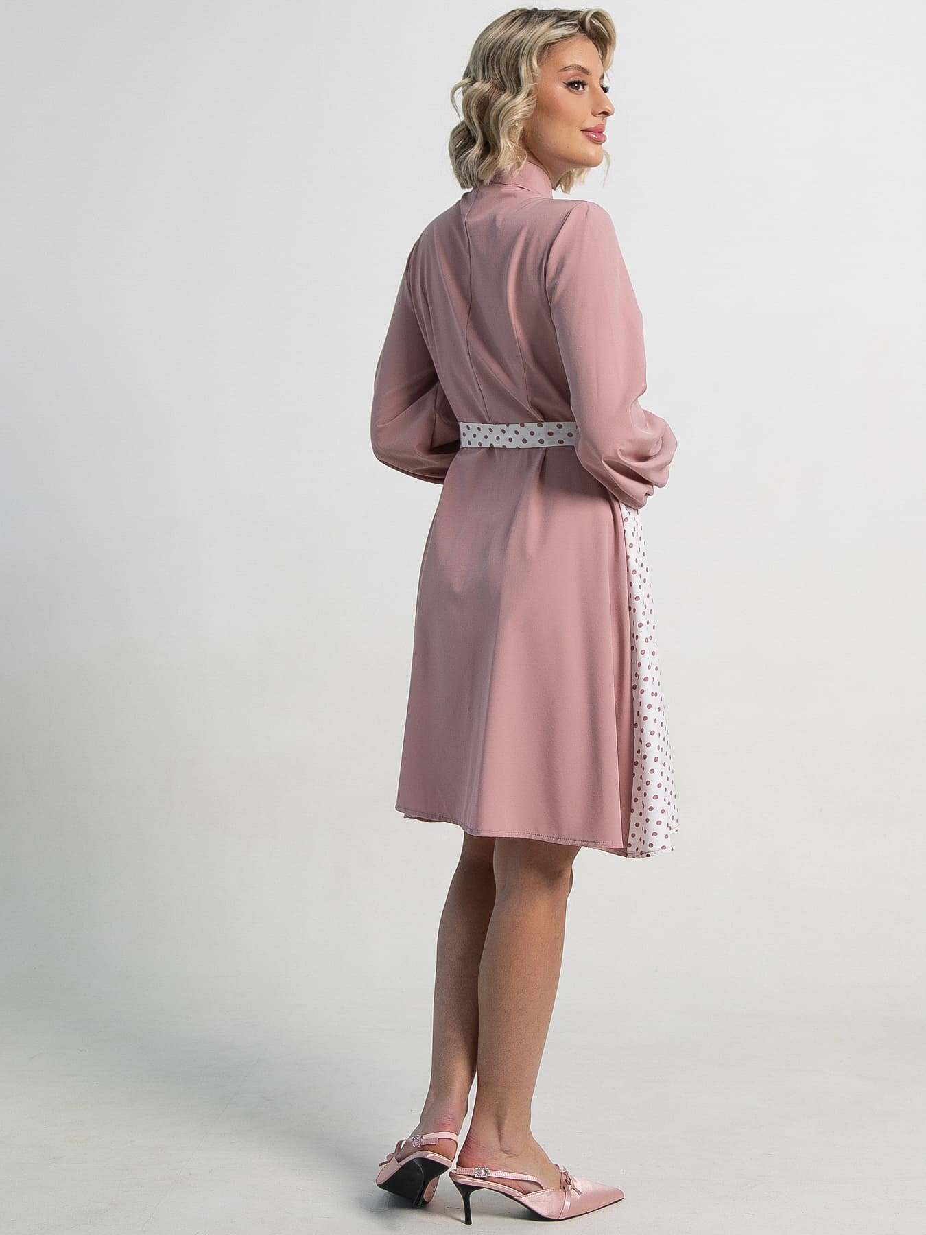 Платье Миледи (пудра) П15202-13М