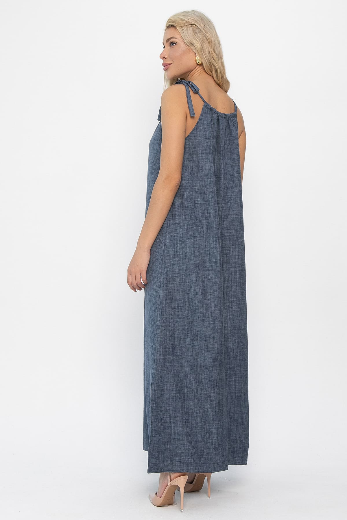 Сарафан Укрась лето! (джинс) П13853-10М