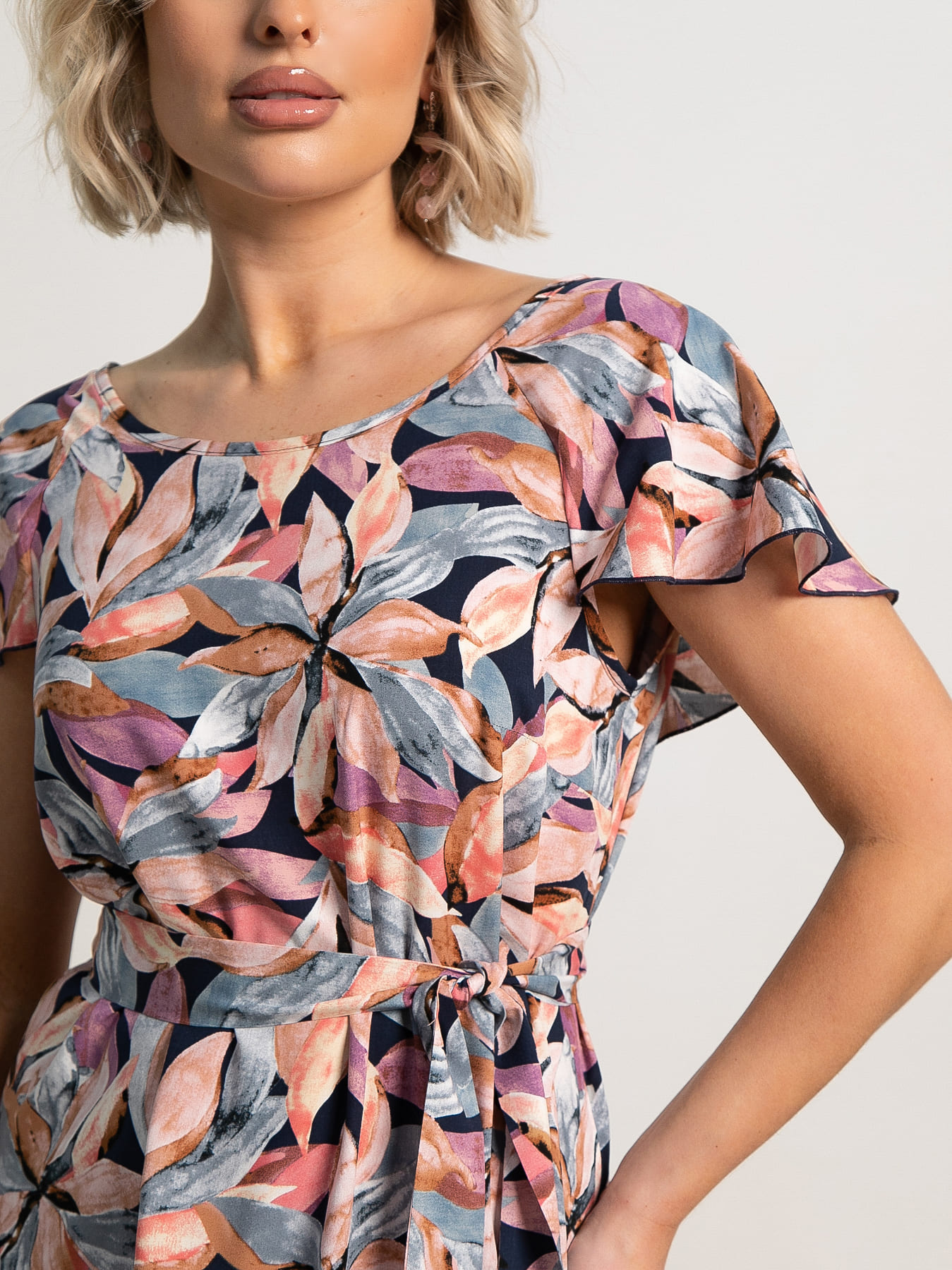 Платье Вечер свиданий (разноцветное) П15612-16М