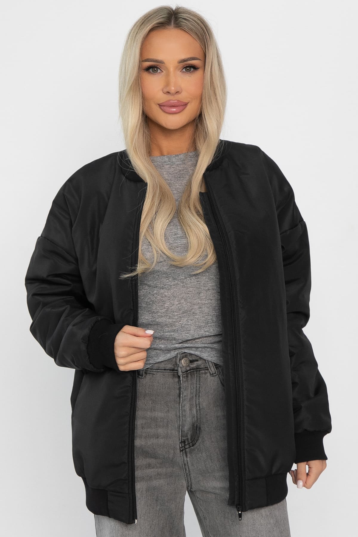 Бомбер утепленный Бинго (черный) Б14417-46М