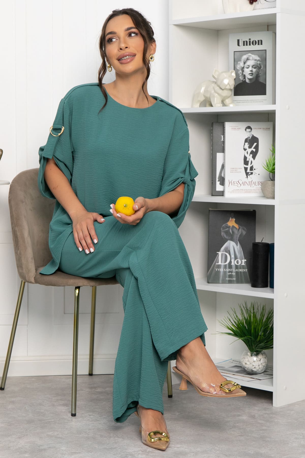 Костюм Беатриче (темно-бирюзовый) К15341-5М