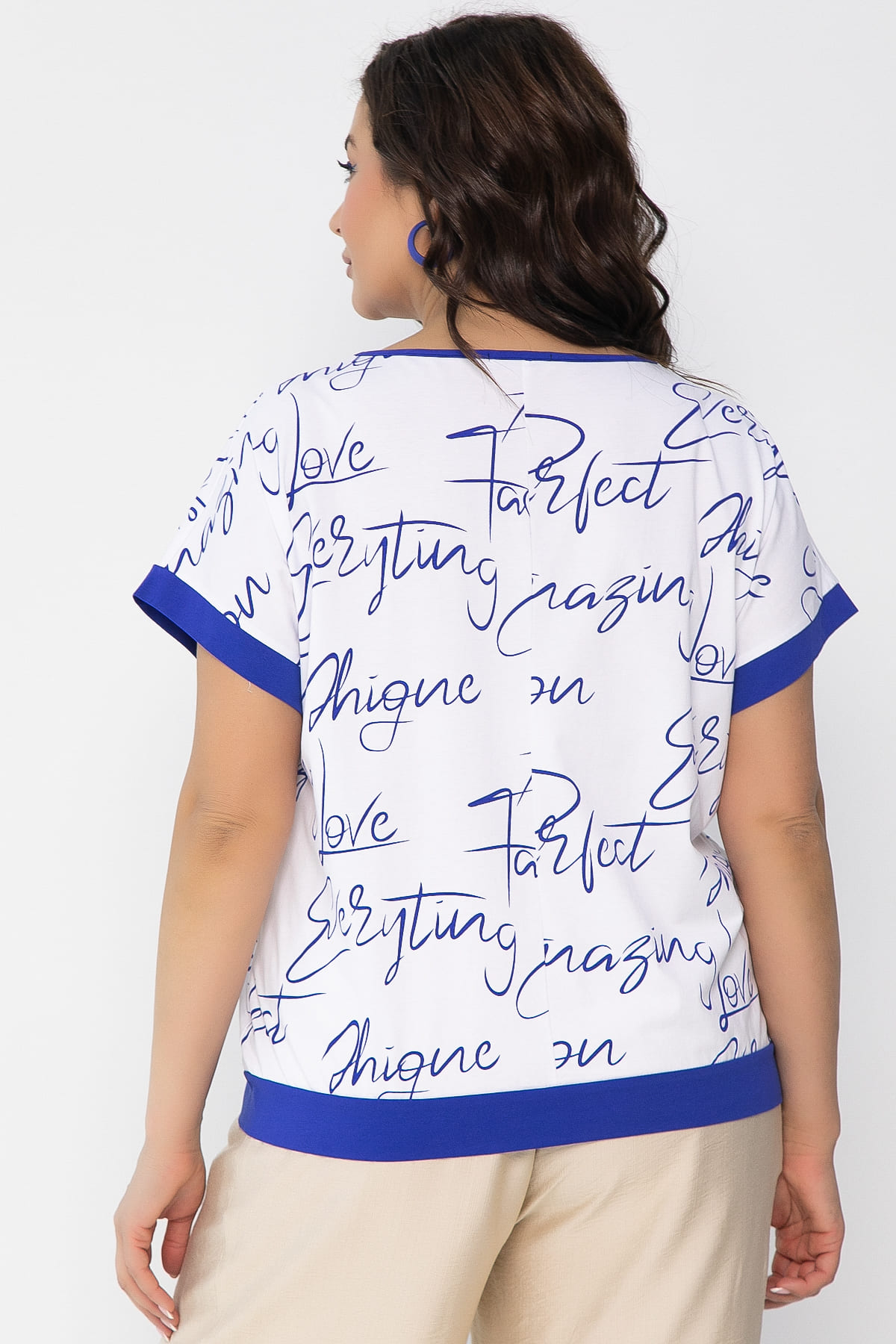 Блуза Лоран (белая) Б13509-20М