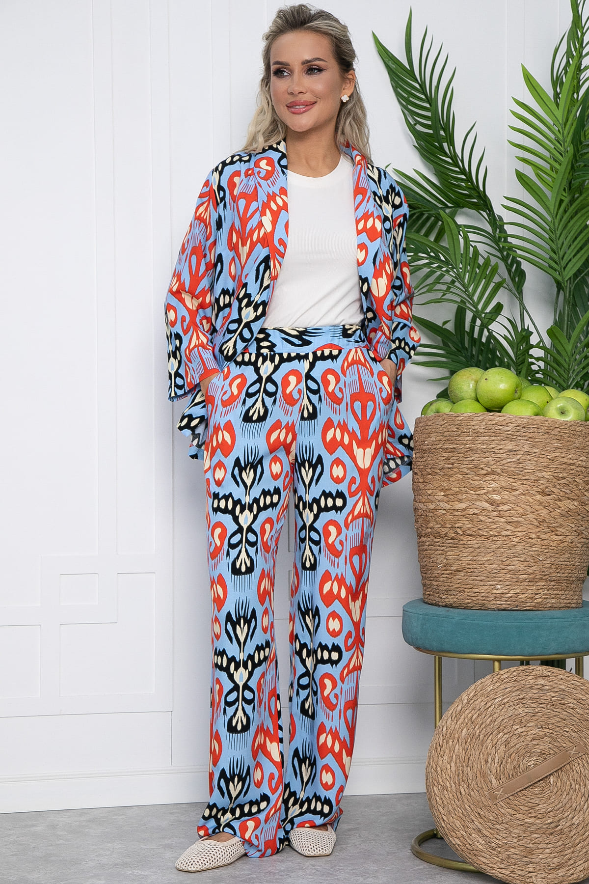 Костюм Эльба (голубой) К13610-7М