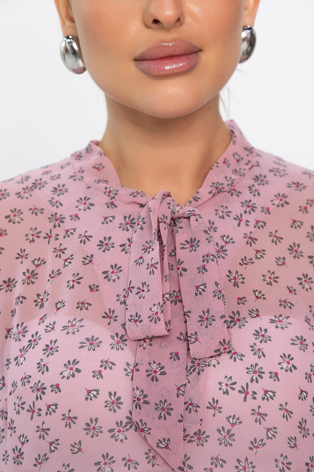 Блуза Флёр (розовая) Б14410-6М