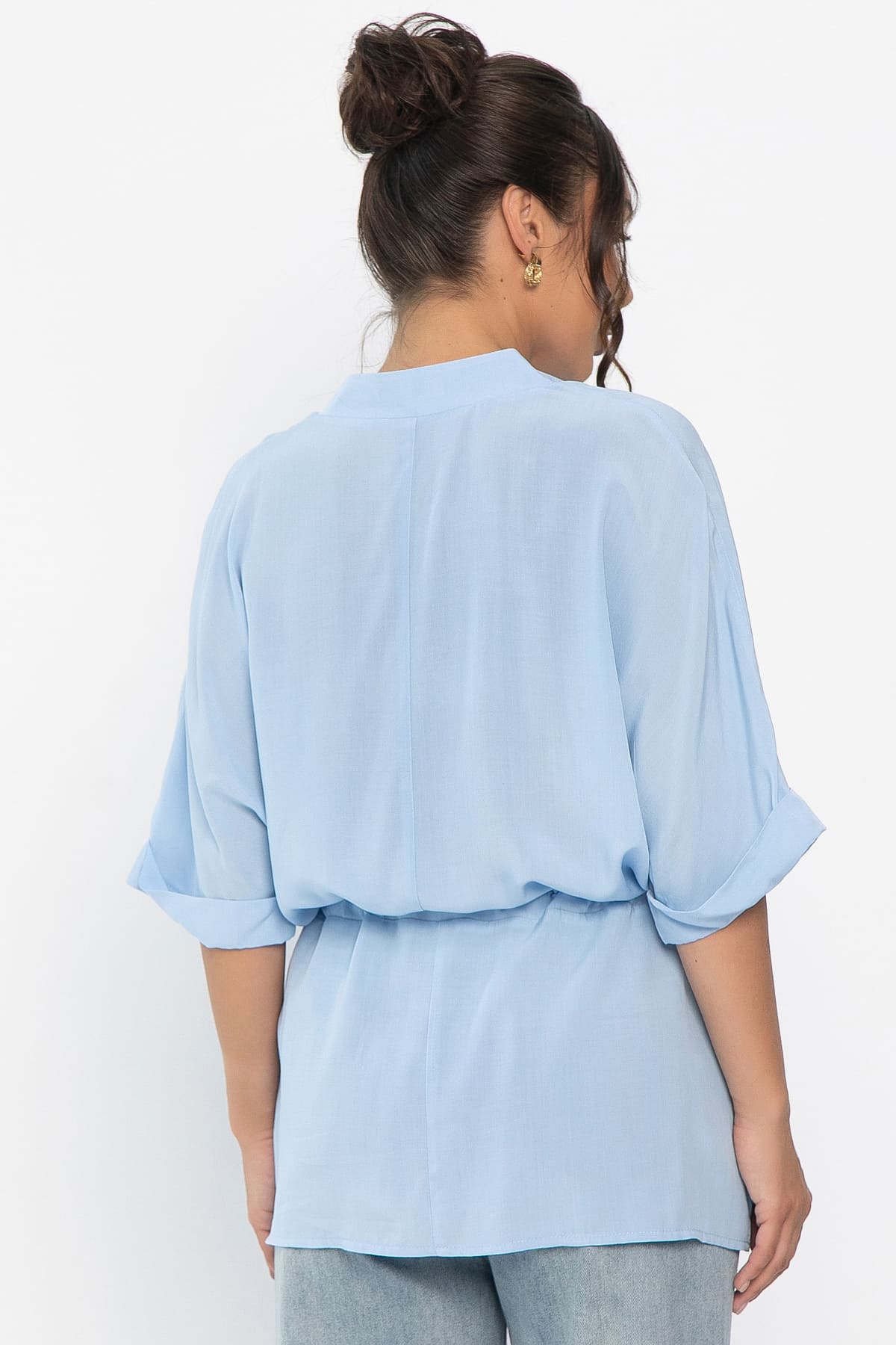 Блуза Мариша (голубая) Б13981-30М