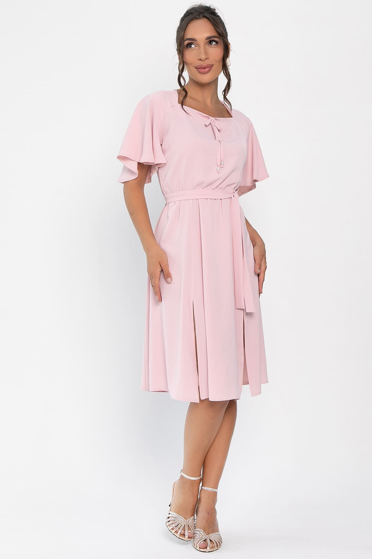 Платье Трепет любви (светло-розовое) П13916-39М