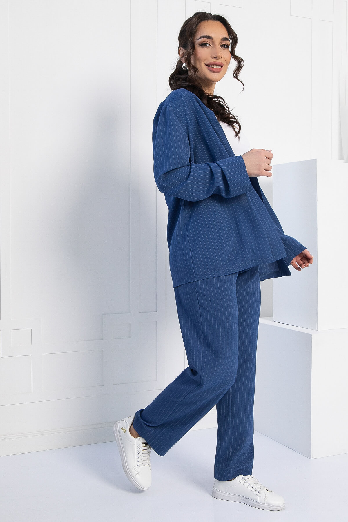 Костюм Поцелуй удачи (джинс) К12631-1