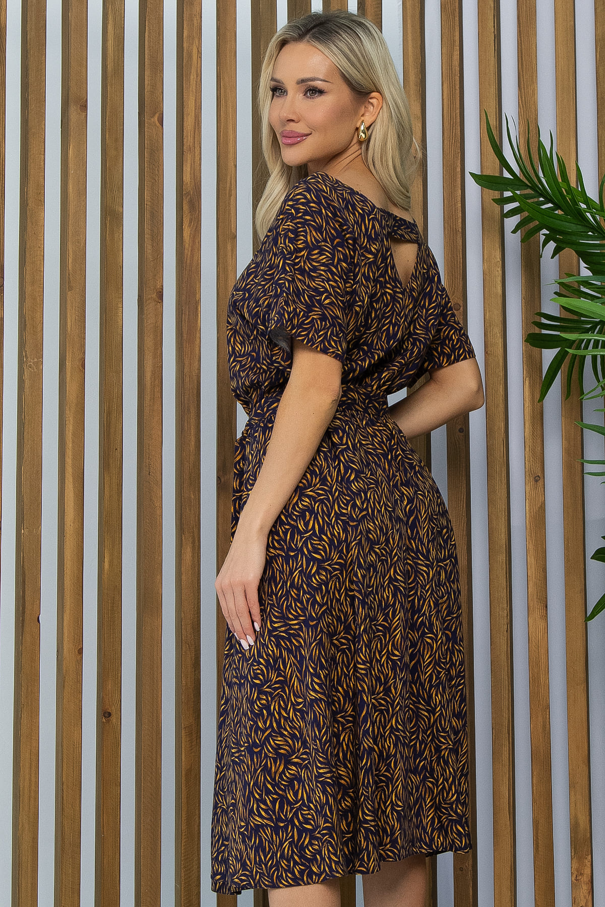 Платье Селестина (синее) П13476-30М