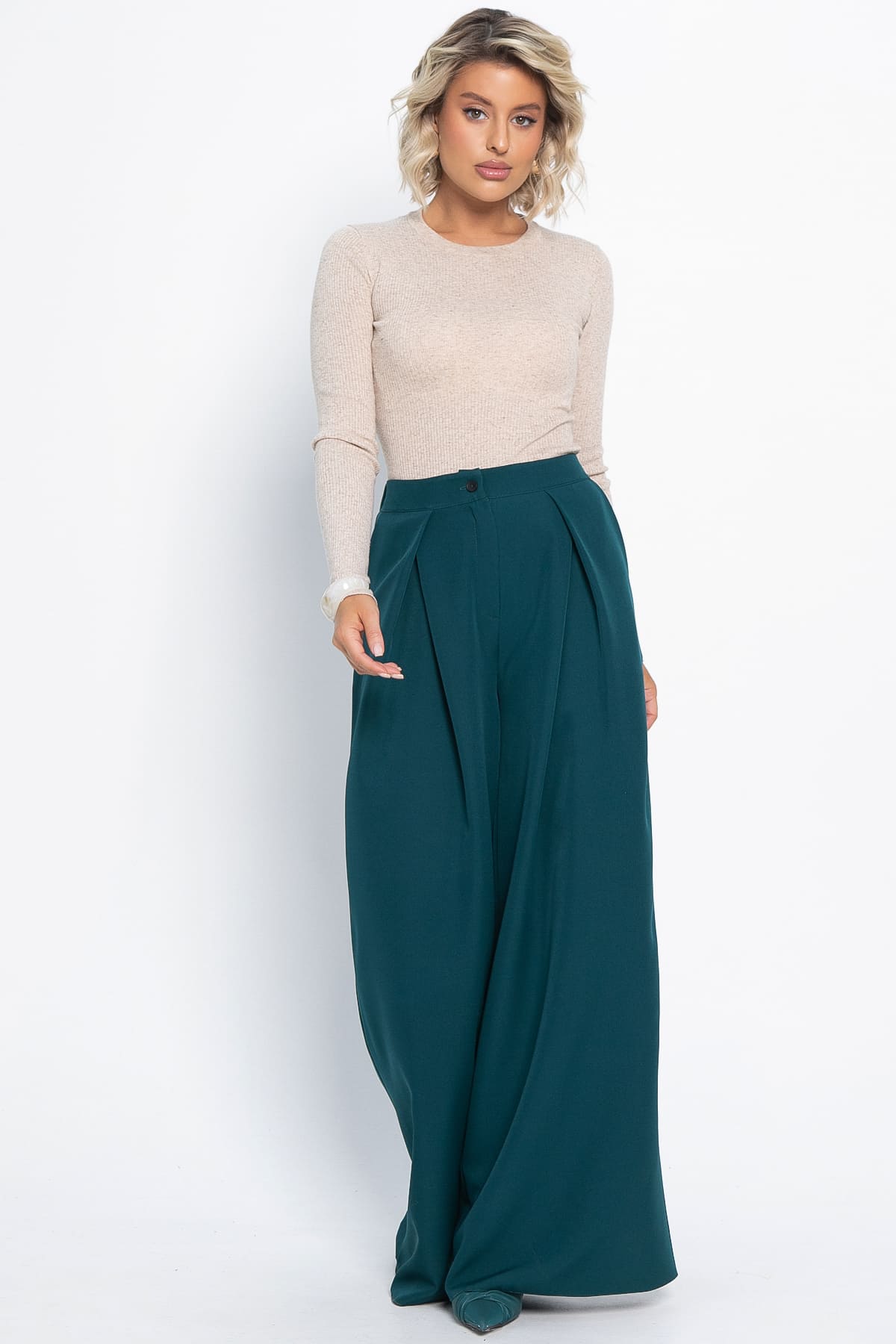 Брюки Безусловный приоритет (изумруд) Б15037-5М