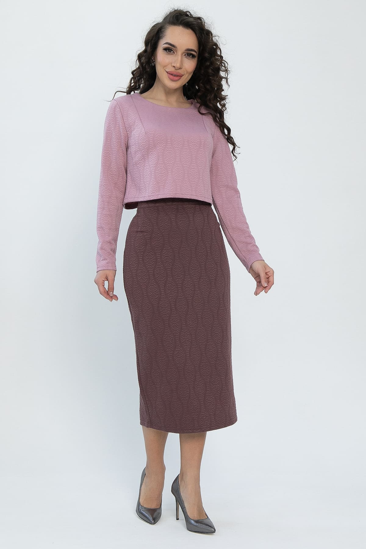 Костюм Дэрил (розовый) К11857