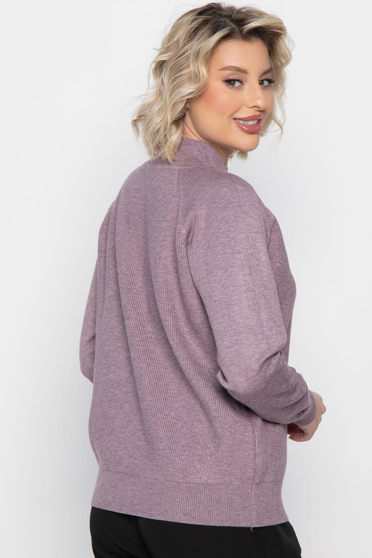 Джемпер Обнимай (лиловый) Б15004-4М