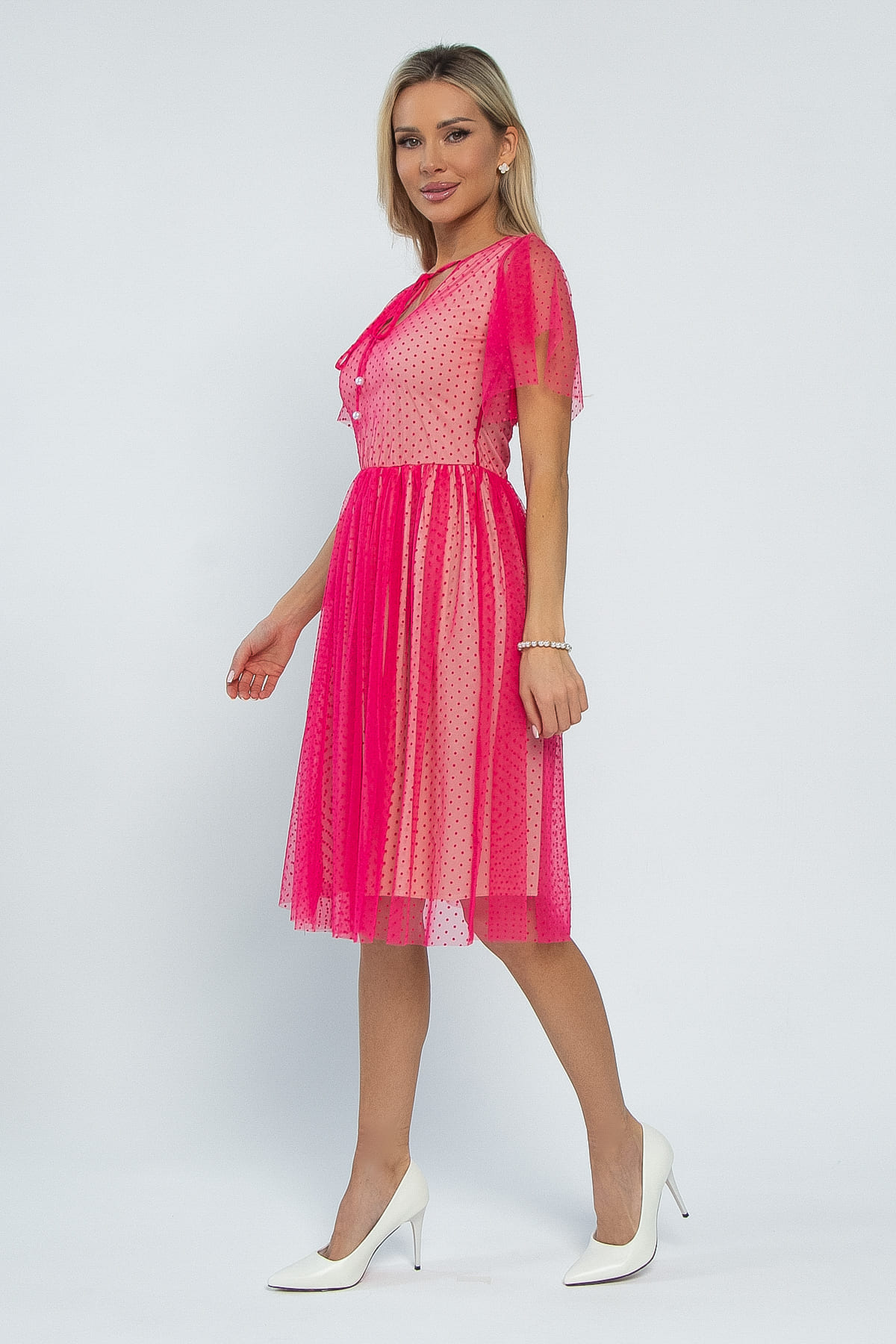 Платье У твоих ног (фуксия) П13339-39М