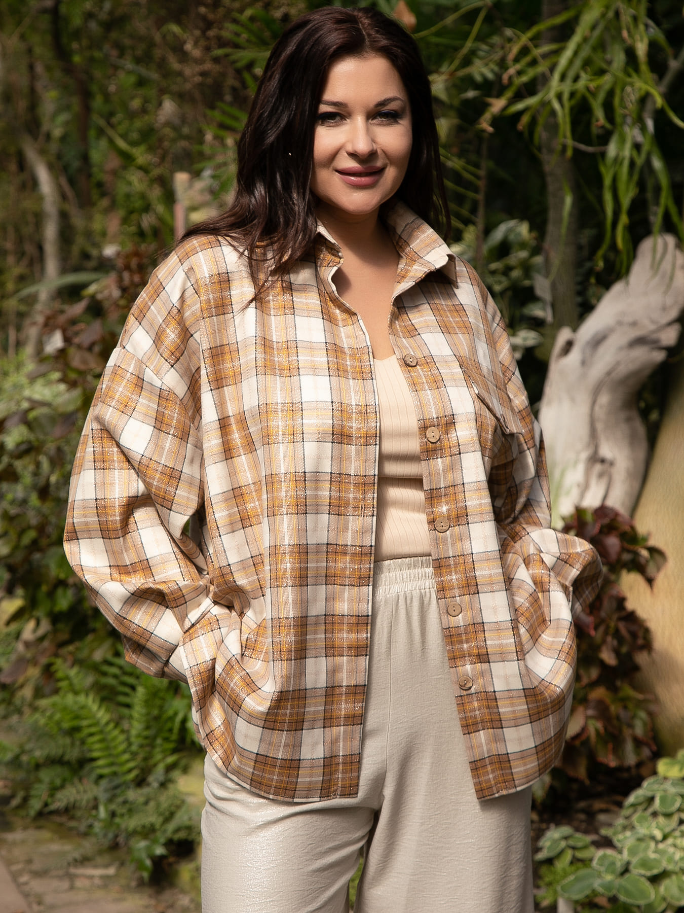 Рубашка Ава (беж) Б15586-41М