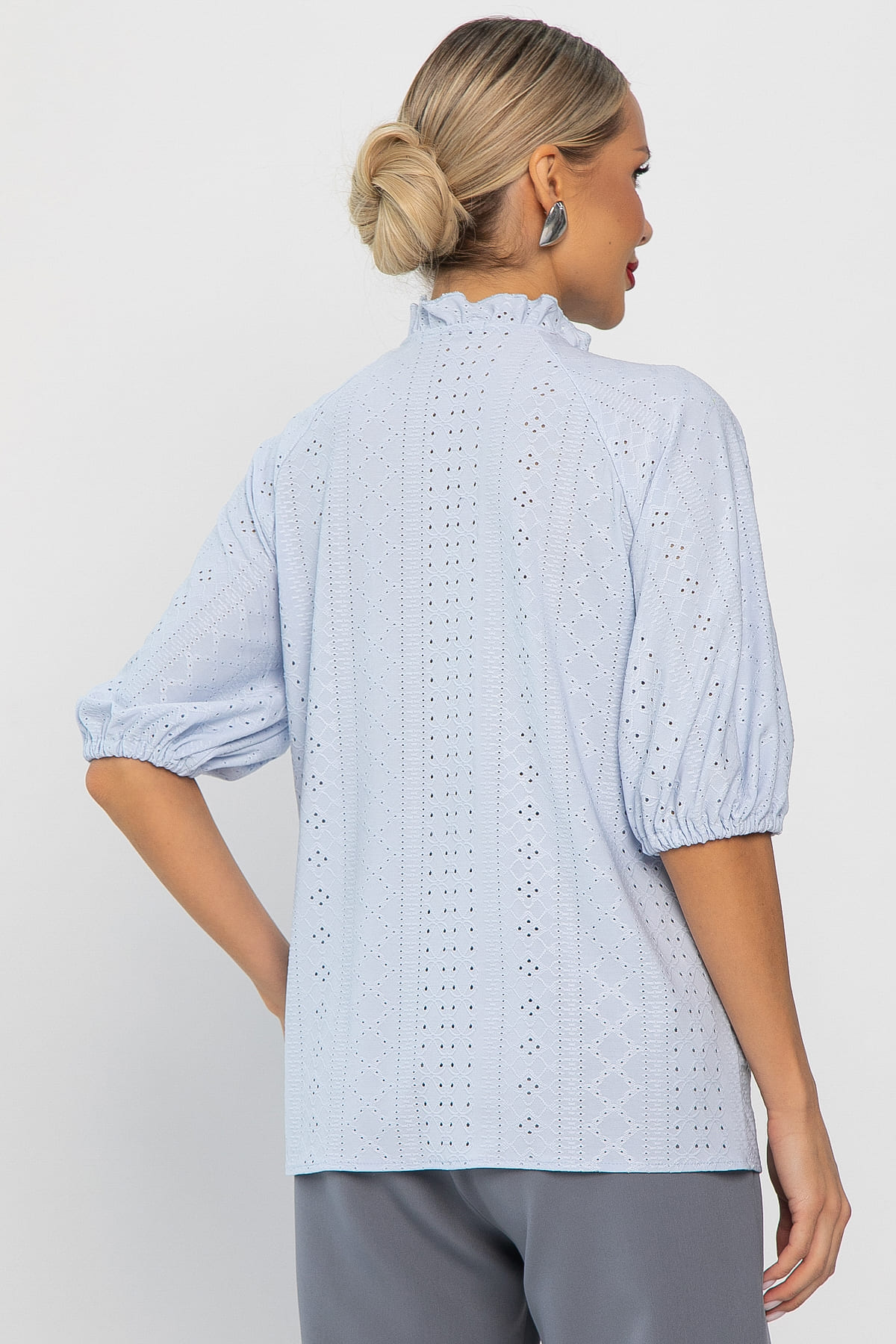 Блуза Люция (голубая) Б14289-45М
